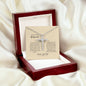 To My Incredible Girlfriend | Forever & Ever | CZ Cross Necklace
