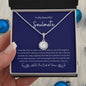 To My Beautiful Soulmate | Until The End of Time | Eternal Hope Necklace