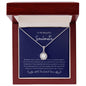 To My Beautiful Soulmate | Until The End of Time | Eternal Hope Necklace
