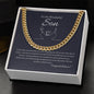 To Our Wonderful Son | Congratulations | Cuban Link Chain