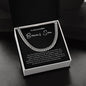 To My Incredible Bonus Son | Part of Our Family | Cuban Link Chain