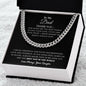 To My Dad | Thank You - Cuban Link Chain
