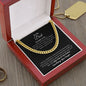 To My Dad | Thank You - Cuban Link Chain