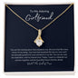 To My Adoring Girlfriend | Until The End of Time | Alluring Beauty Necklace