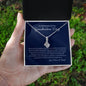 In Celebration of You Graduation Day | Love Mom & Dad | Alluring Beauty Necklace