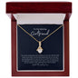 To My Adoring Girlfriend | Until The End of Time | Alluring Beauty Necklace
