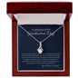 In Celebration of You Graduation Day | Love Mom & Dad | Alluring Beauty Necklace