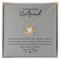 To My Beautiful Girlfriend | Forever & Always | Love Knot Necklace