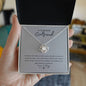 To My Beautiful Girlfriend | Forever & Always | Love Knot Necklace