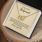 To My Incredible Girlfriend | Forever & Ever | Interlocking Hearts Necklace