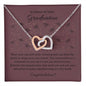 In Honor of Your Graduation | Congratulations | Interlocking Hearts Necklace