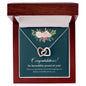 For Graduation | Congratulations | Interlocking Hearts Necklace