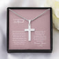 To My Extraordinary Girlfriend | Forever Yours | Stainless Cross Necklace