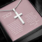 To My Extraordinary Girlfriend | Forever Yours | Stainless Cross Necklace