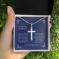 To My Remarkable Girlfriend | With All My Heart | Stainless Cross Necklace