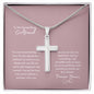 To My Extraordinary Girlfriend | Forever Yours | Stainless Cross Necklace