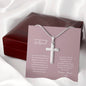 To My Extraordinary Girlfriend | Forever Yours | Stainless Cross Necklace