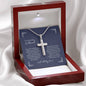 To My Remarkable Girlfriend | With All My Heart | Stainless Cross Necklace