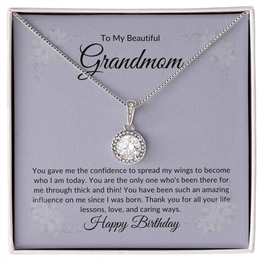 To My Beautiful Grandmom | Happy Birthday | Eternal Hope Necklace