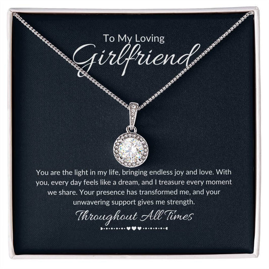 To My Loving Girlfriend | Throughout All Rimes | Eternal Hope Necklace