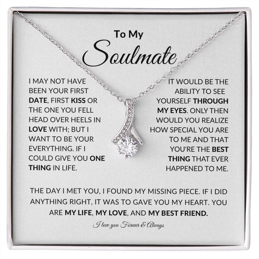 To My Soulmate | I Love You | Alluring Beauty Necklace