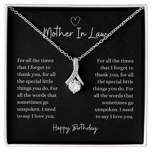 To My Beautiful Mom | Happy Birthday | Alluring Beauty Necklace