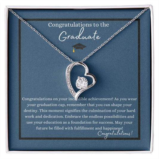 To the Graduate | Congratulations | Forever Love Necklace